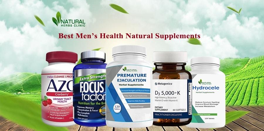 Men’s Health: Top 10 Herbal Supplements will Help to Stay Healthy